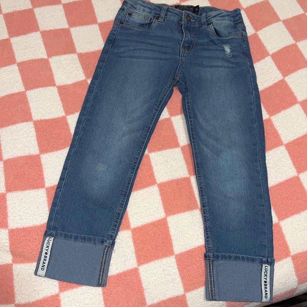 Lucky Brand, girls, size 10, jean capris
